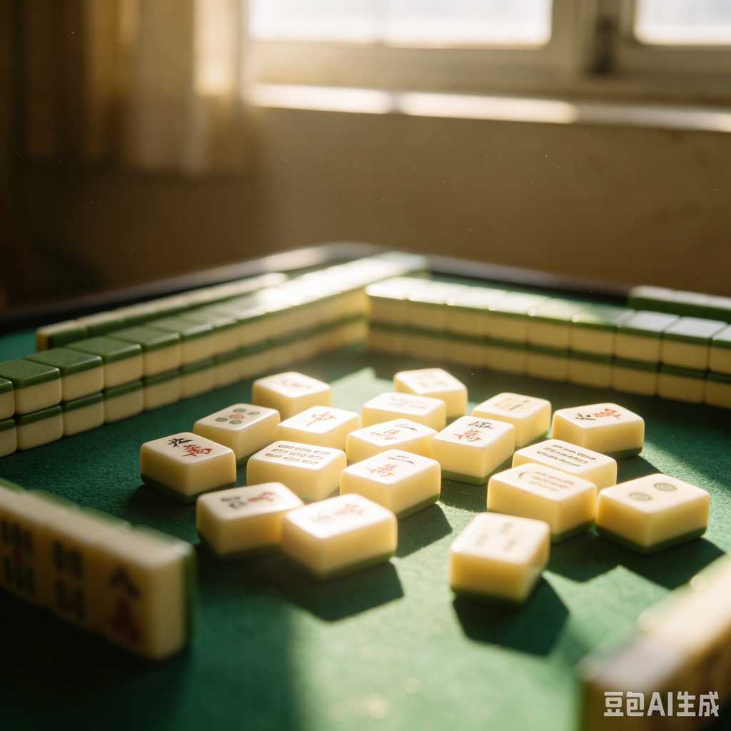 colored mahjong tile racks