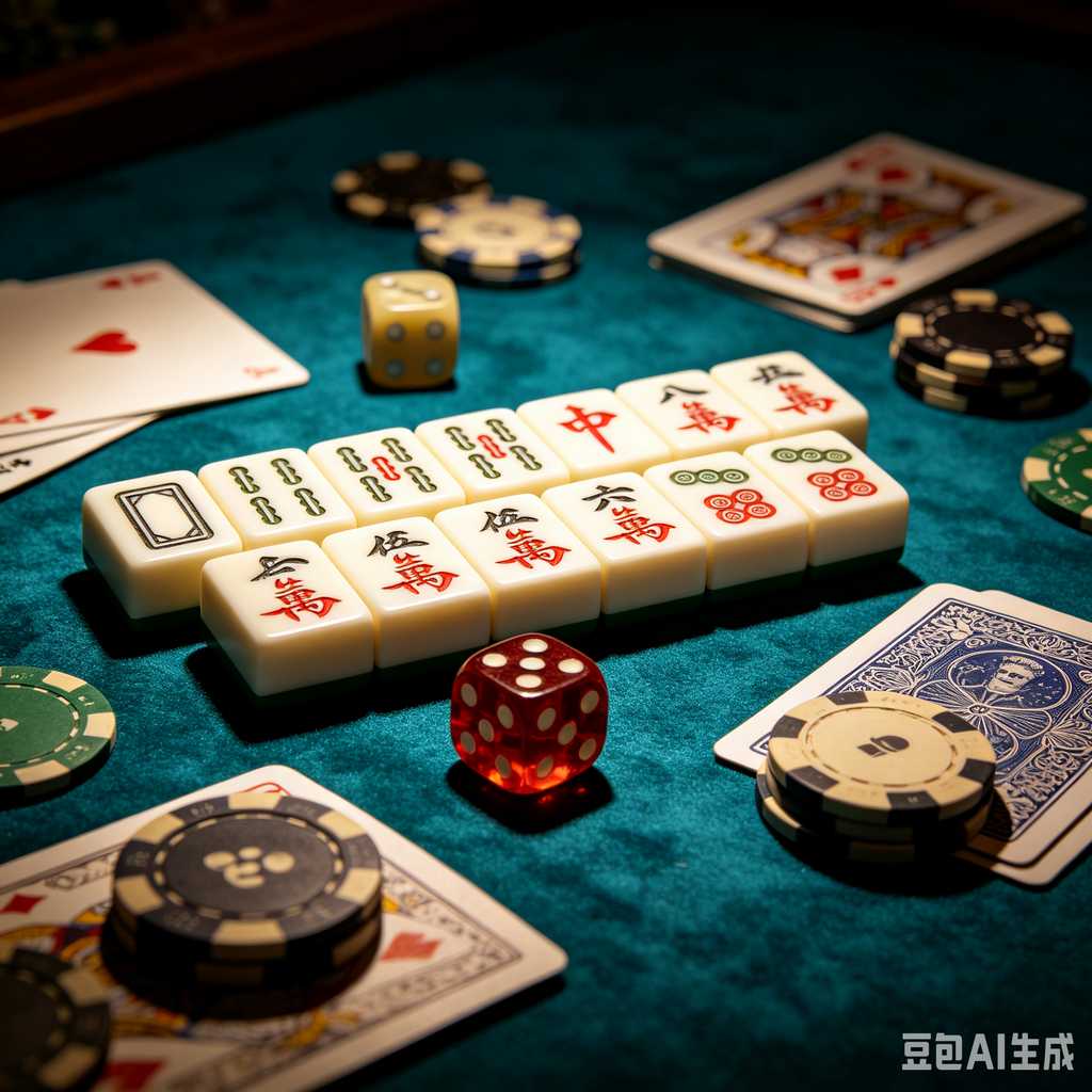transparent acrylic mahjong set