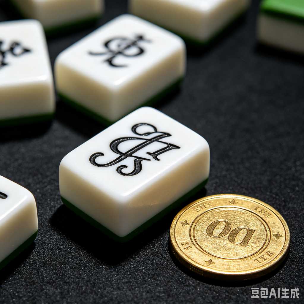 transparent mini mahjong set